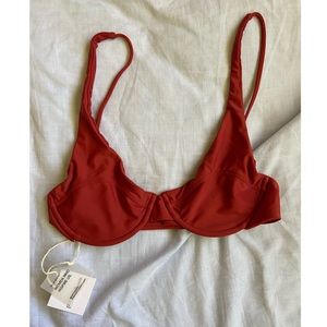 NWT Benoa Swim Maile Top - Lehua